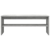 Betoninharmaa tv-taso Mahler 120x40x40cm (lastulevy)