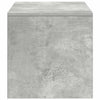 Betoninharmaa tv-taso Mahler 120x40x40cm (lastulevy)