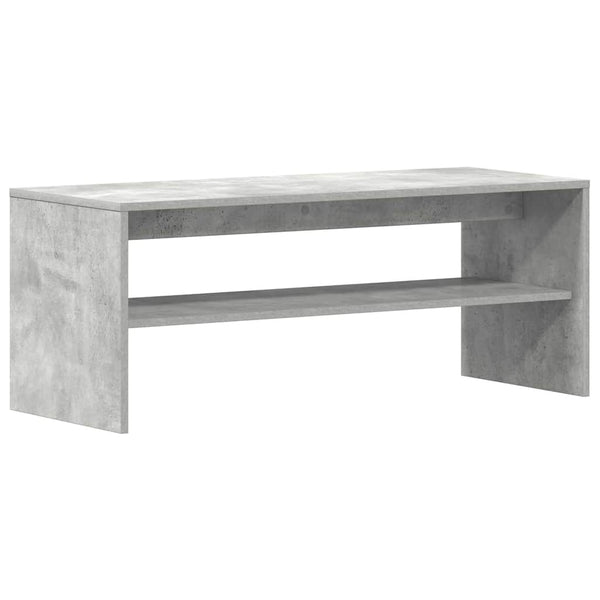 Betoninharmaa tv-taso Mahler 120x40x40cm (lastulevy)