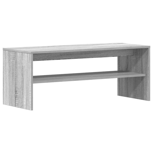 Harmaa tv-taso Mahler 100x40x40cm (puinen)