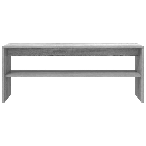 Harmaa tv-taso Mahler 100x40x40cm (puinen)