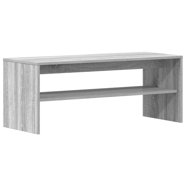 Harmaa tv-taso Mahler 100x40x40cm (puinen)