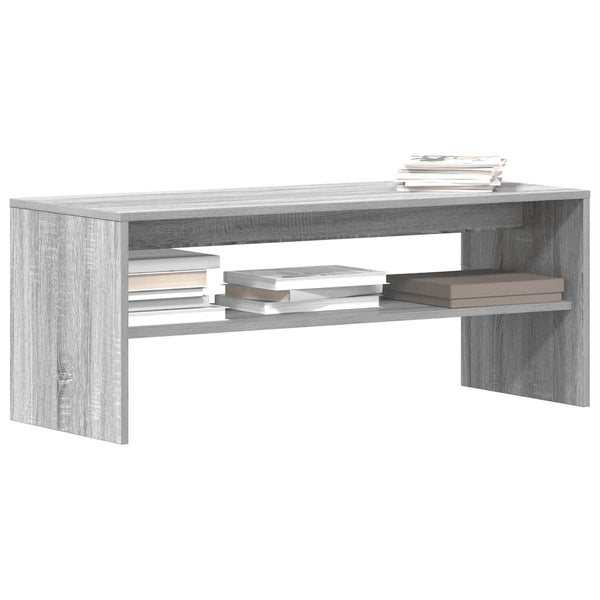 Harmaa tv-taso Mahler 100x40x40cm (puinen)