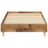 Vanha puu sängynrunko ei patjaa Margarusa 90x200cm (engineered wood)