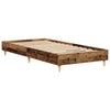Vanha puu sängynrunko ei patjaa Margarusa 90x200cm (engineered wood)