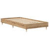 Artisan oak sängynrunko ei patjaa Margarusa 90x200cm (engineered wood)