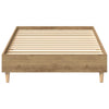 Artisan oak sängynrunko ei patjaa Margarusa 90x200cm (engineered wood)