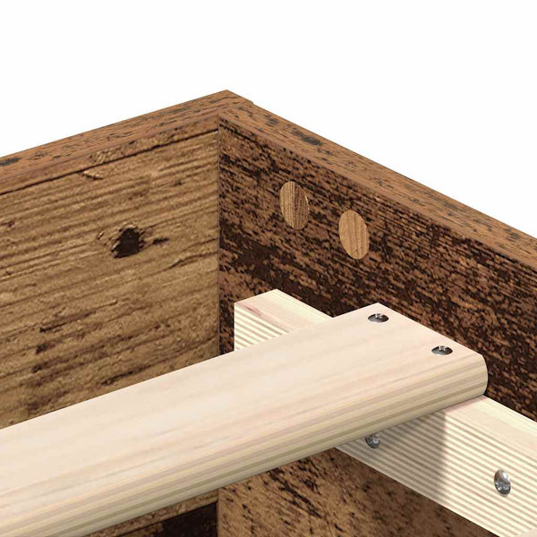 Old wood sängynrunko ei patjaa Margarusa 75x190cm (engineered wood)