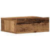 Nachttisch Saif aus Altholz, schwebend, 40x32x15cm (Holzwerkstoff)