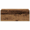 Nachttisch Saif aus Altholz, schwebend, 40x32x15cm (Holzwerkstoff)
