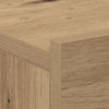 Handwerker Eiche schwebender Nachttisch Saif 40x32x15cm (Holz)