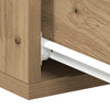 Handwerker Eiche schwebender Nachttisch Saif 40x32x15cm (Holz)