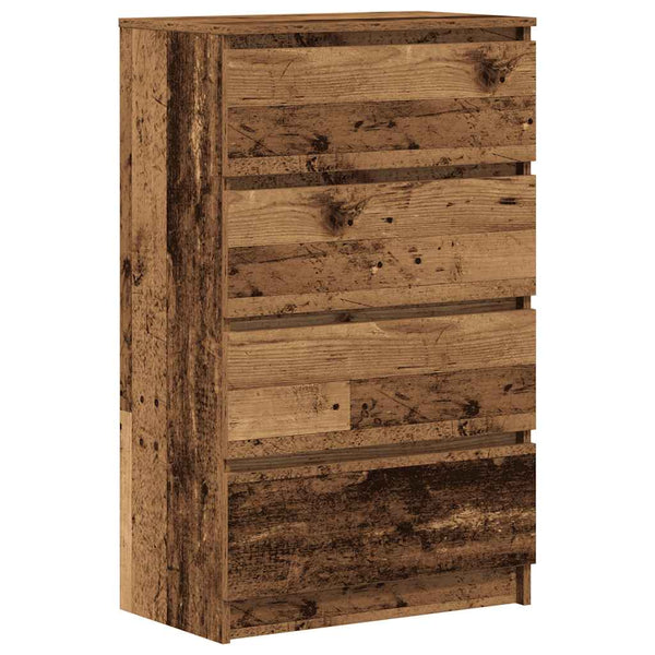 Alte Holzkommode Nance 60x35x98,5cm (Holzwerkstoff)