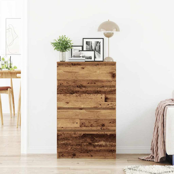 Alte Holzkommode Nance 60x35x98,5cm (Holzwerkstoff)