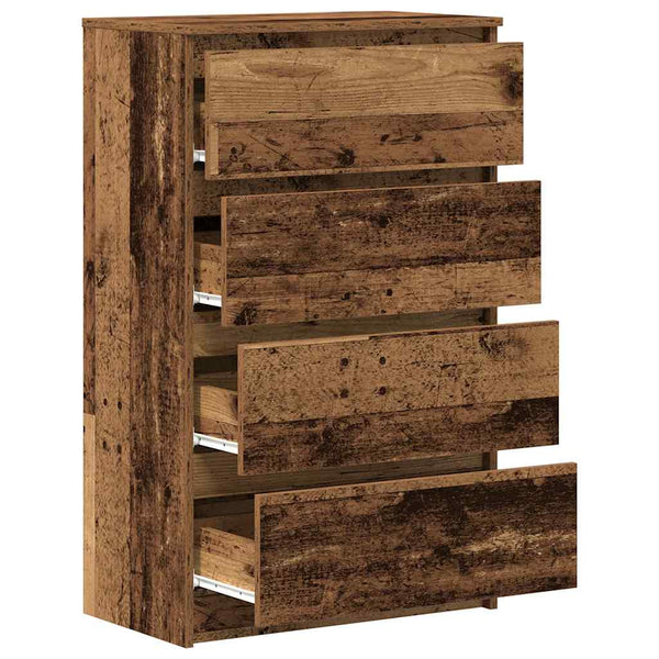 Alte Holzkommode Nance 60x35x98,5cm (Holzwerkstoff)