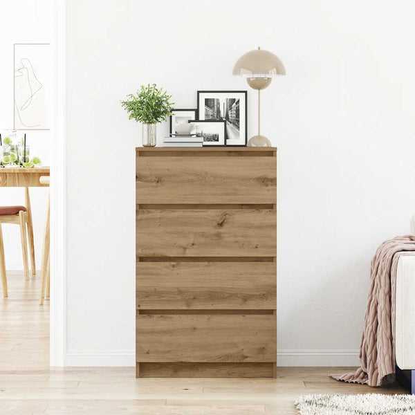 Anrichte Artisan Eiche Nance 60x35x98,5cm (Holzwerkstoff)