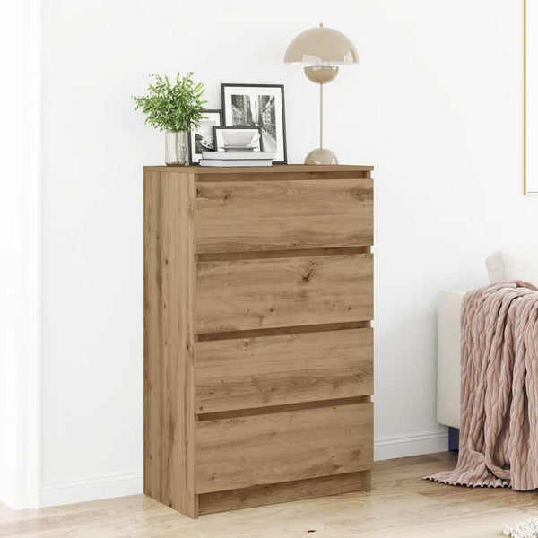 Anrichte Artisan Eiche Nance 60x35x98,5cm (Holzwerkstoff)