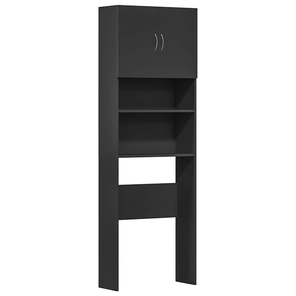 Musta pesukonekaappi Orfanul 64x24x190cm (puinen)