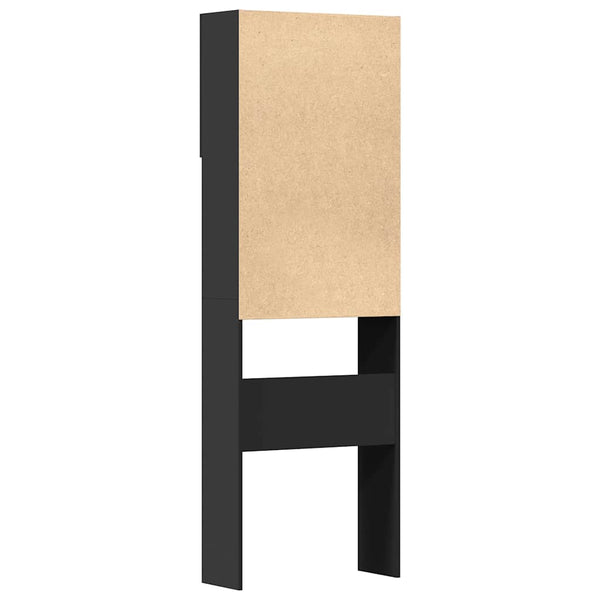 Musta pesukonekaappi Orfanul 64x24x190cm (puinen)