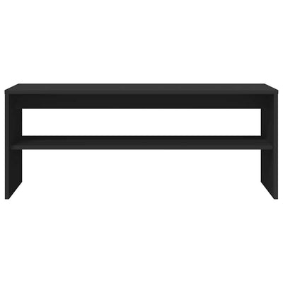 Mahler TV-Lowboard, schwarz 100x40x40cm (Spanplatte)