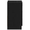 Waschtischunterschrank Arethya aus schwarzer Eiche, 63x30x54cm (Holz)