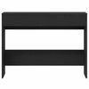 Schwarzer Eichenschreibtisch Claudius 101x50x76,5cm (Holz)
