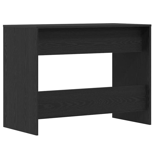 Schwarzer Eichenschreibtisch Claudius 101x50x76,5cm (Holz)