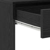 Schwarzer Eichenschreibtisch Claudius 101x50x76,5cm (Holz)