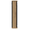 Handwerklicher Eichenholz-Spiegelschrank Bondrea 42x12x60cm
