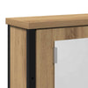 Handwerklicher Eichenholz-Spiegelschrank Bondrea 42x12x60cm