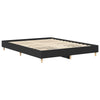 Schwarzer Bettrahmen ohne Matratze Voiculescu 150x200cm (Holz)