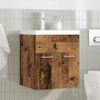 Waschtischunterschrank mit integriertem Waschbecken und Wasserhahn Miercurean