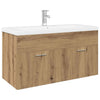 Waschtischunterschrank mit integriertem Waschbecken Miercurea (Handwerkereiche)