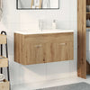 Waschtischunterschrank mit integriertem Waschbecken Miercurea (Handwerkereiche)