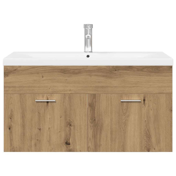 Waschtischunterschrank mit integriertem Waschbecken Miercurea (Handwerkereiche)