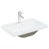 Waschbeckenunterschrank Gavin (mit Wasserhahn und integriertem Waschbecken)
