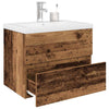 Waschbeckenunterschrank Gavin (mit Wasserhahn und integriertem Waschbecken)