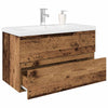 Gavin Waschbeckenunterschrank (inkl. Becken und Armatur)