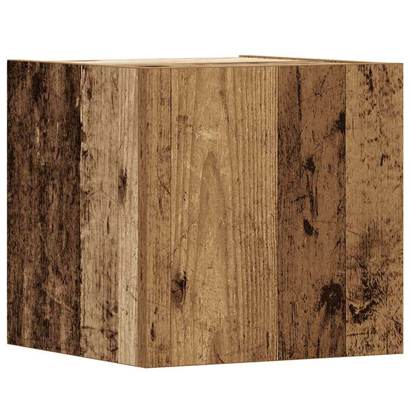 TV-Schrank Annabel 5-teilig (Wandmontage Altholz)