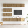 An der Wand montiertes 6-teiliges TV-Schrank-Set