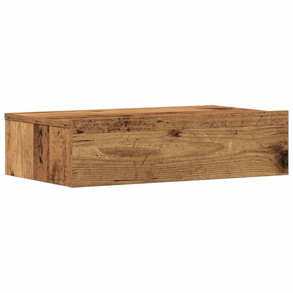 Nachttischschrank Bodolai 60x35cm aus Altholz (konstruiertes Holz)