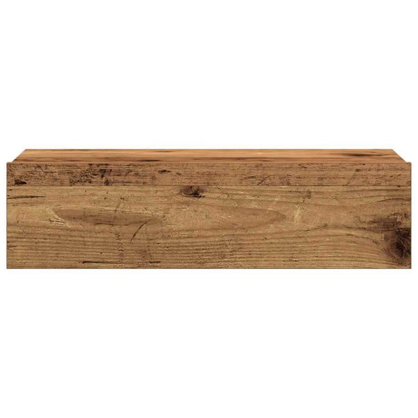 Nachttischschrank Bodolai 60x35cm aus Altholz (konstruiertes Holz)