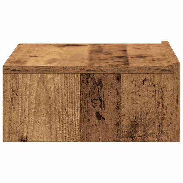 Nachttischschrank Bodolai 60x35cm aus Altholz (konstruiertes Holz)