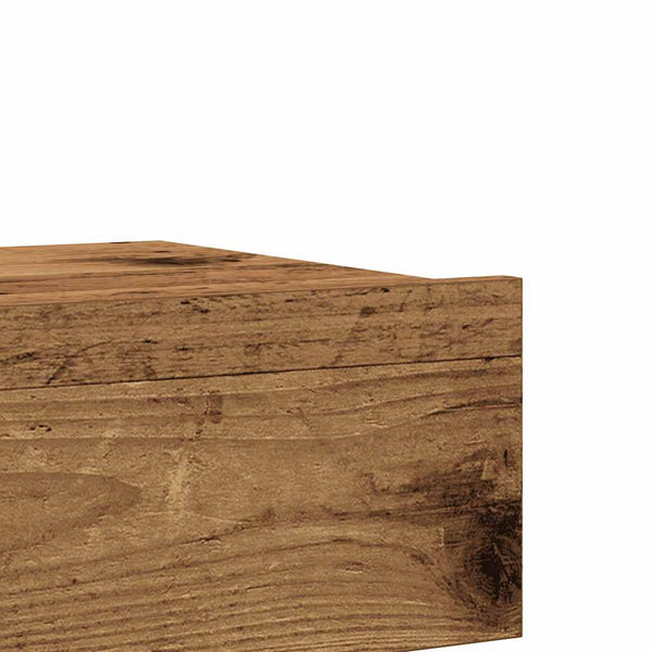 Nachttischschrank Bodolai 60x35cm aus Altholz (konstruiertes Holz)