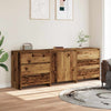 Alte Holz-Anrichte, 3-teilig, Design Alecsica