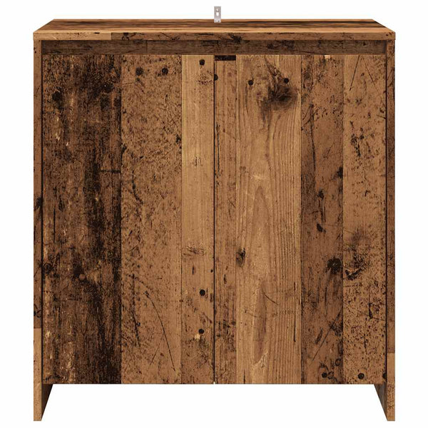 Alte Holz-Anrichte, 3-teilig, Design Alecsica