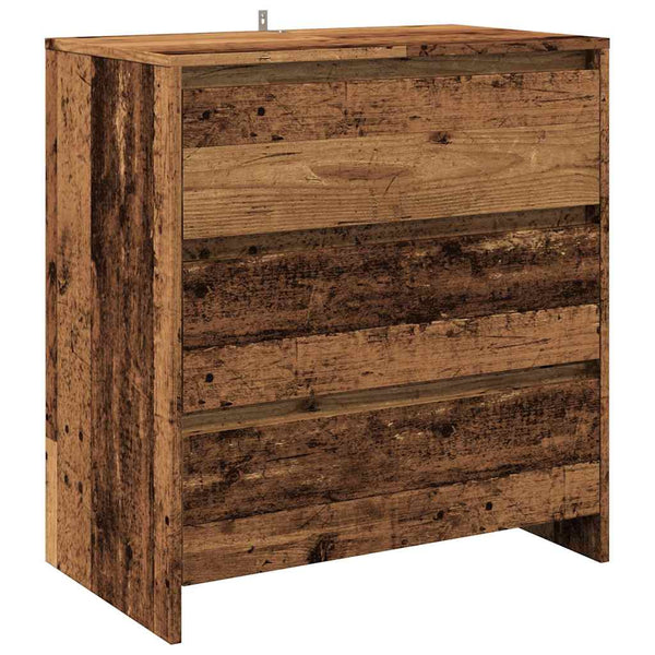 Alte Holz-Anrichte, 3-teilig, Design Alecsica