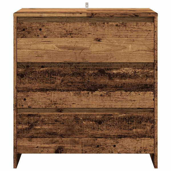 Alte Holz-Anrichte, 3-teilig, Design Alecsica