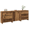 Alte Holz-Anrichte, 3-teilig, Design Alecsica