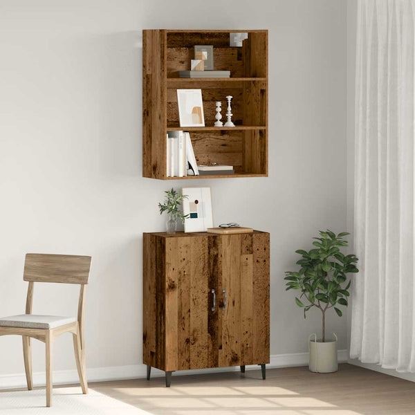 Wandschrank Thaddaeus (Wandschrank aus Altholz designed wood)